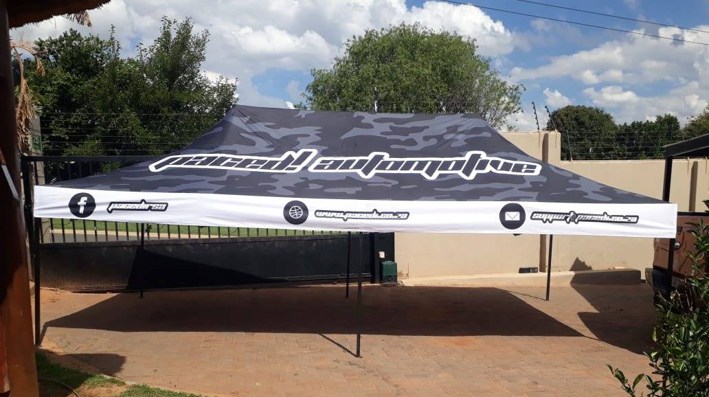 Branded gazebos We are the largest branded gazebo factory in South Africa and supply direct