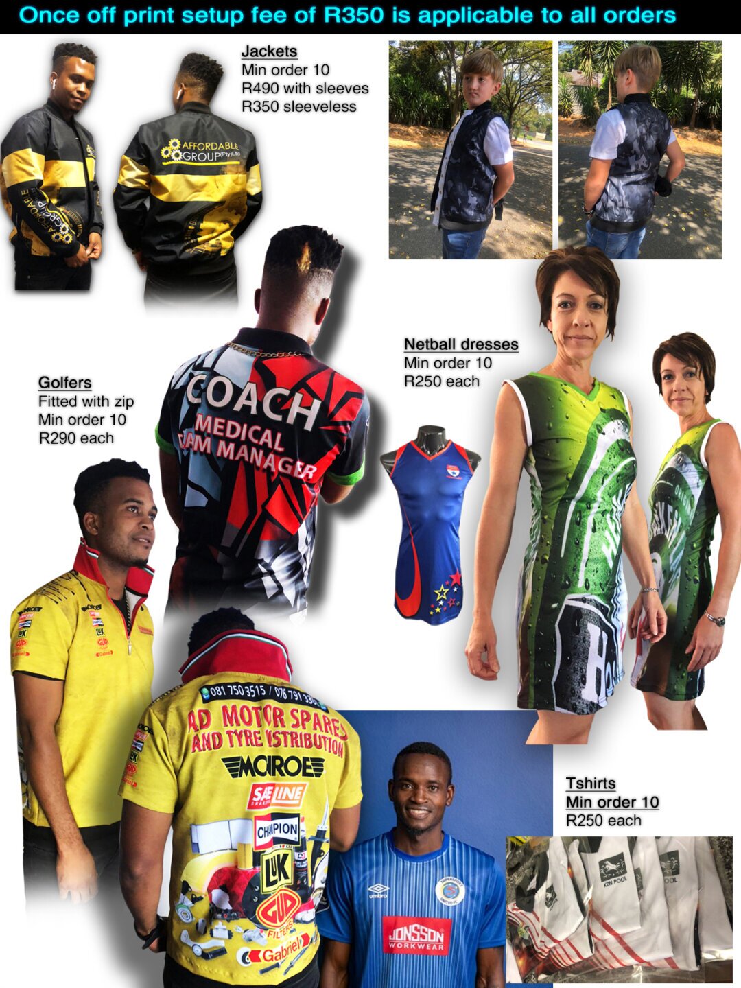 Budget flags and banners direct from the largest flag and banner factory in SA