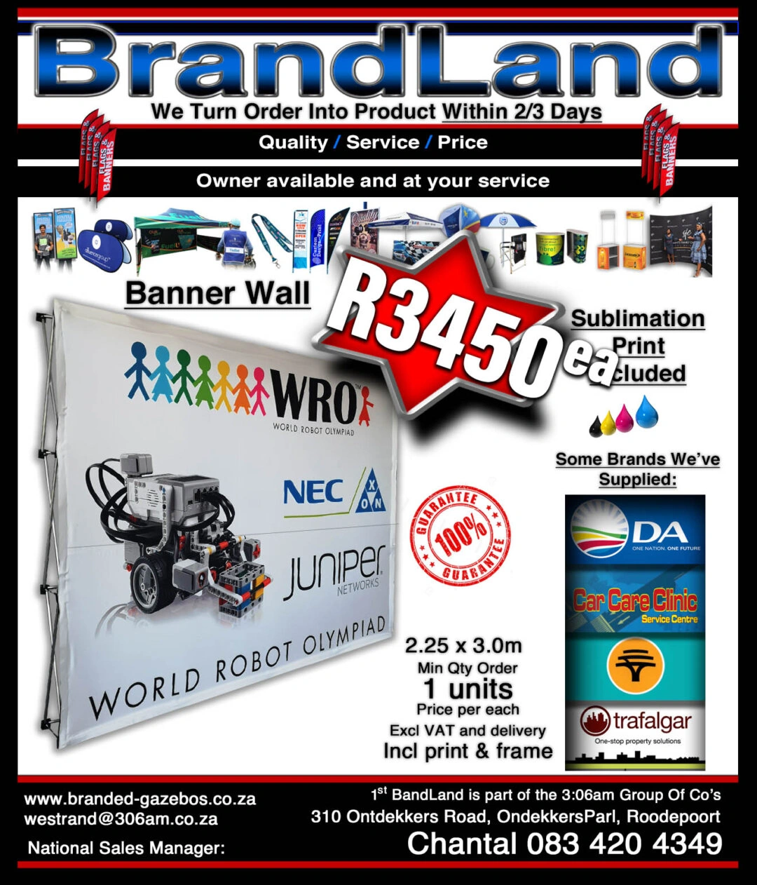 Flags and banners Budget flags and banners direct from the largest flag and banner factory in SA