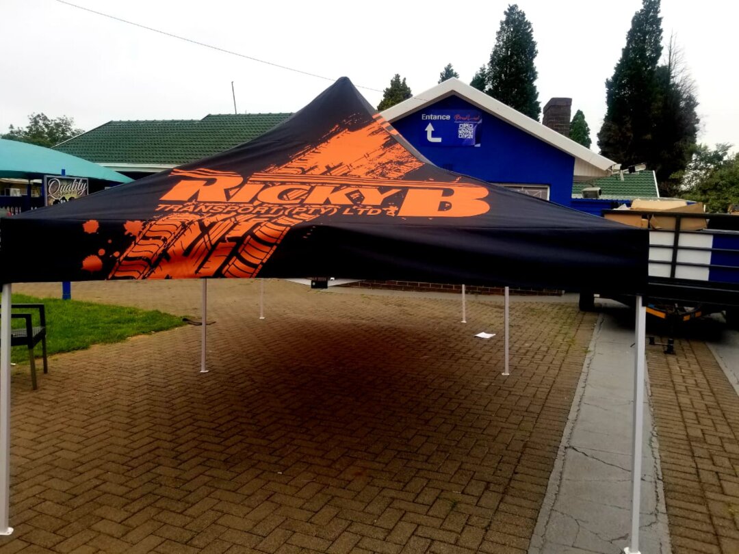 Branded gazebos We are the largest branded gazebo factory in South Africa and supply direct