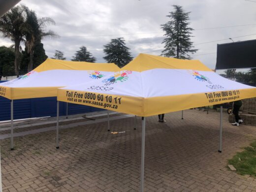Dye sublimated Flags and banners archives and branded gazebos and much more made to order Our pricelist for all flags and banners and gazebos are on our website. Banners & Flags made to order. Kindly have a look and scroll through our fals and banner website as we have many actual photos. We also print photo blankets, tablecloths, directors chairs, parasols, sublimated shirts and office and casual shirts and apparel.
