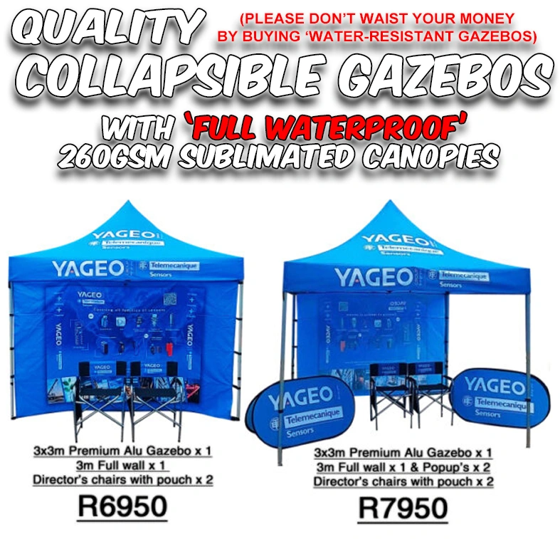 Flags and banners and branded gazebo manufacturing company Producing quality branded gazebos, flags and banners at unbeatable rates